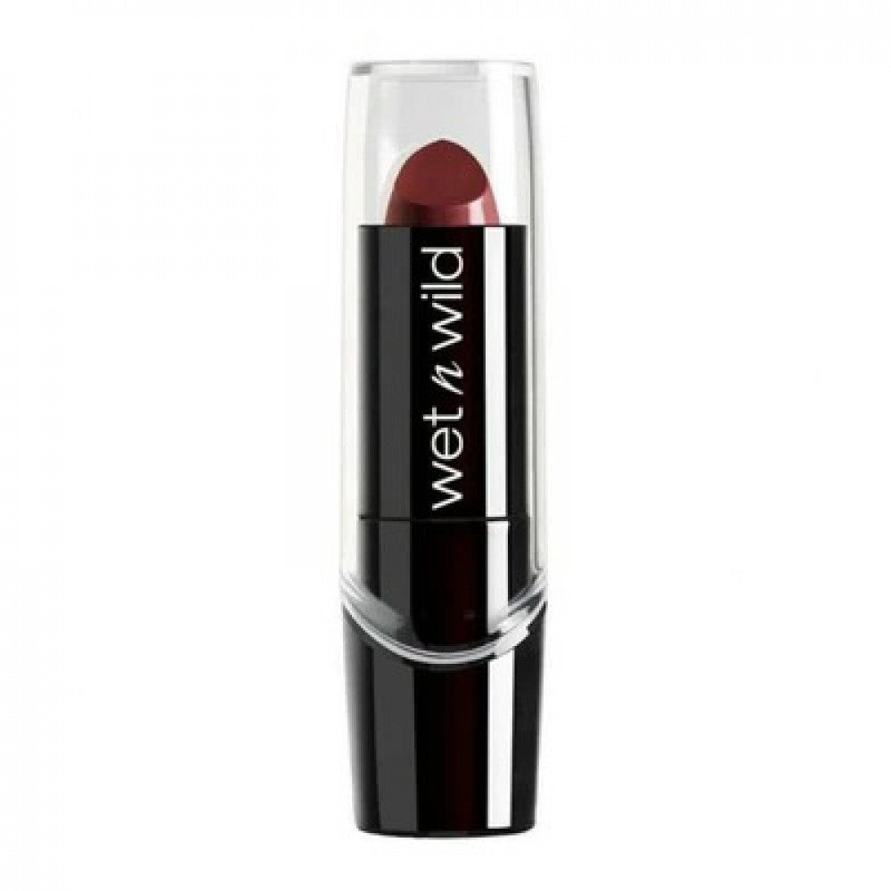 WET N WILD SILK FINISH LIPSTICK E536A DARK WINE 3.6G