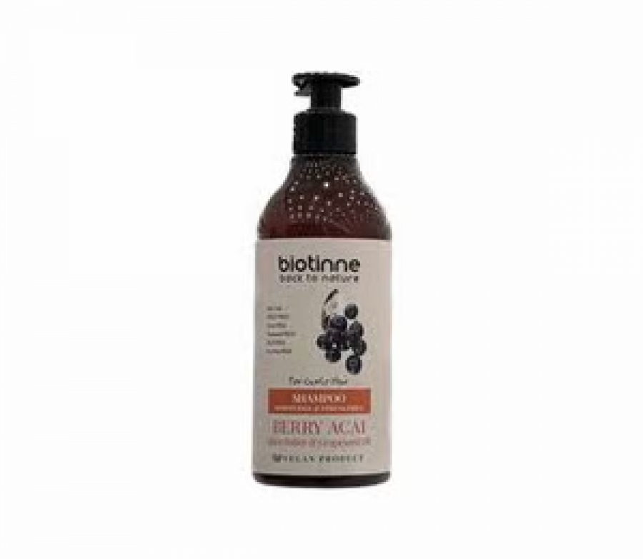 BIOTINNE BERRY ACAI CONDITIONER SHEA BUTTER & GRAPESEED OIL FOR HAIR CURLY 300ML