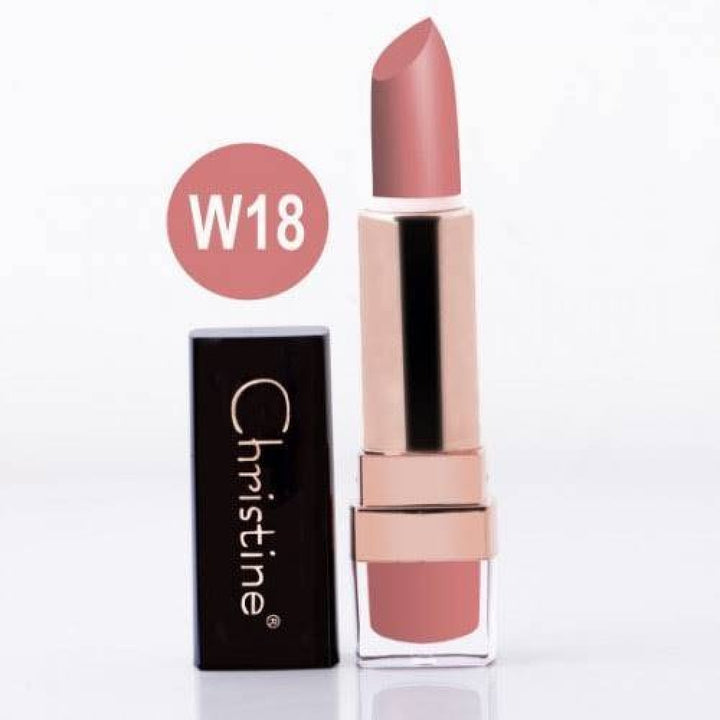 CHRISTINE LIPSTICK MATTE CASHMERE CH019 W18
