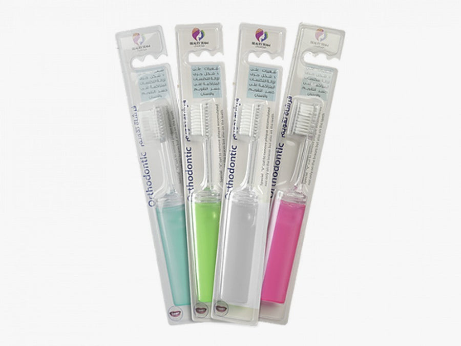 BEAUTY TEAM ORTHODONTIC BRUSH 1PCS