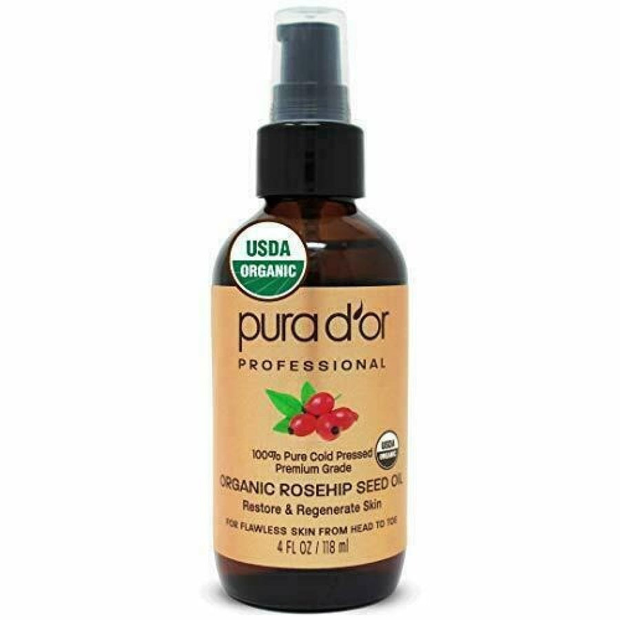 Pura D'or Organic Rosehip Seed Oil