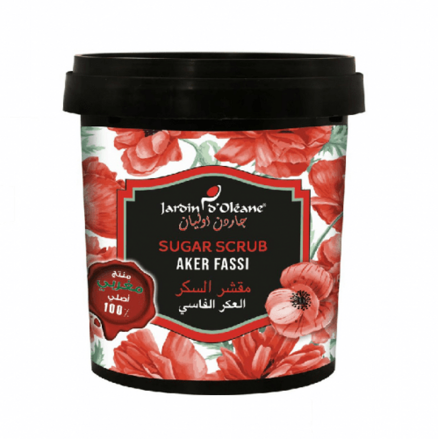 Jardin D'Oleane Sugar Scrub Aker Fassi 600G