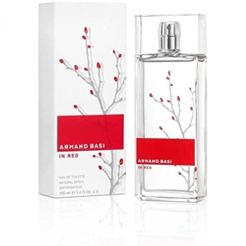 Armand Basi In Red For Women - 100Ml - Eau De Toilette