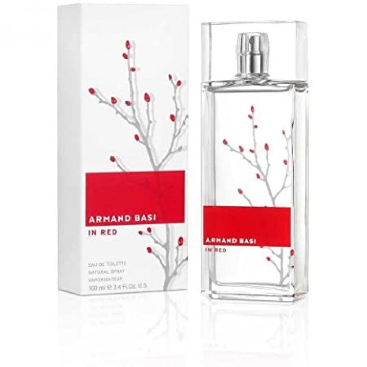 Armand Basi In Red For Women - 100Ml - Eau De Toilette