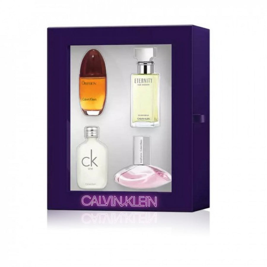 Calvin Klein Set 4 X 15Ml Ck One + WomenS Euphoria + WomenS Eternity
