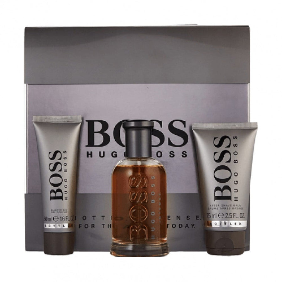 Hugo Boss Bottled Intense Gift Set For Men - Eau De Toilette - 3 Pieces