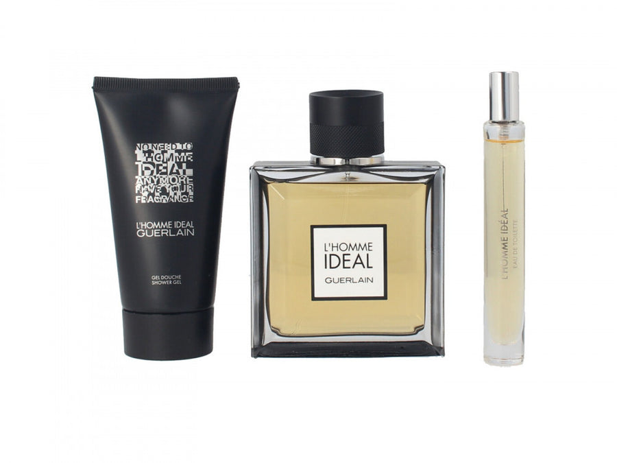 Guerlain Ideal Homme Set For Men 3 Pieces Eau De Toilette 100Ml