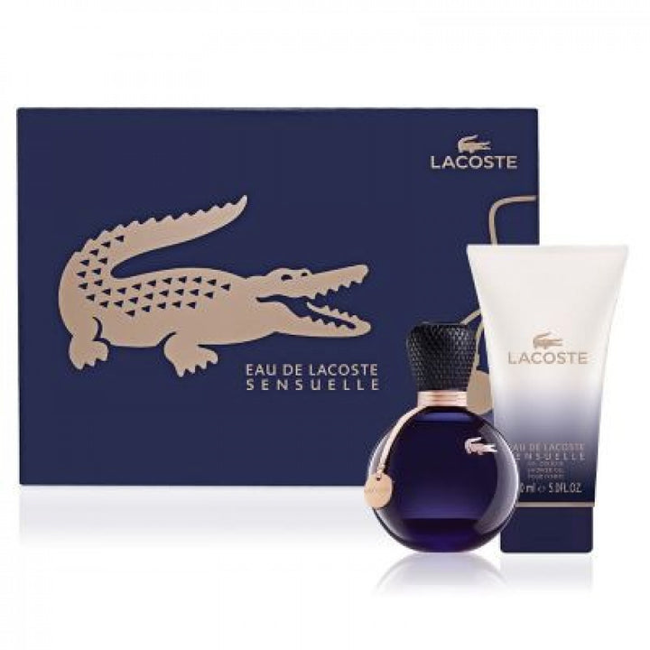 LACOSTE EAU DE LACOSTE SENSUELLE SET FOR WOMEN - EAU DE PARFUM - 2 PIECES