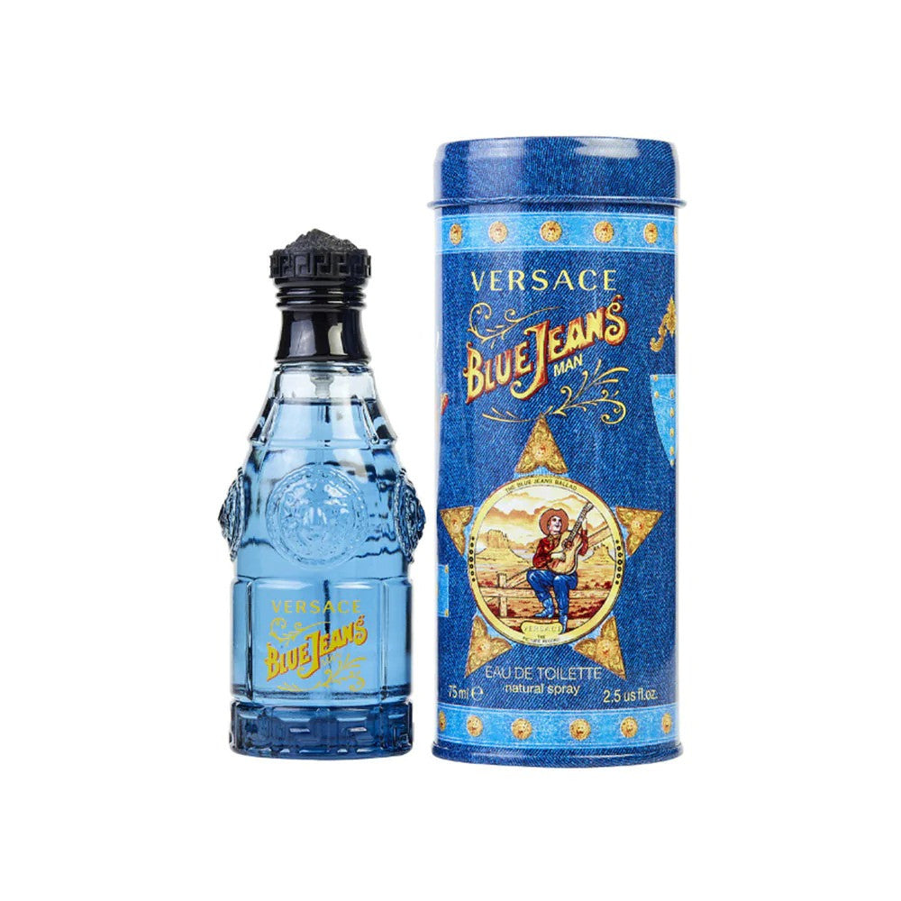 Versace Blue Jeans For Men - Eau De Toilette - 75Ml