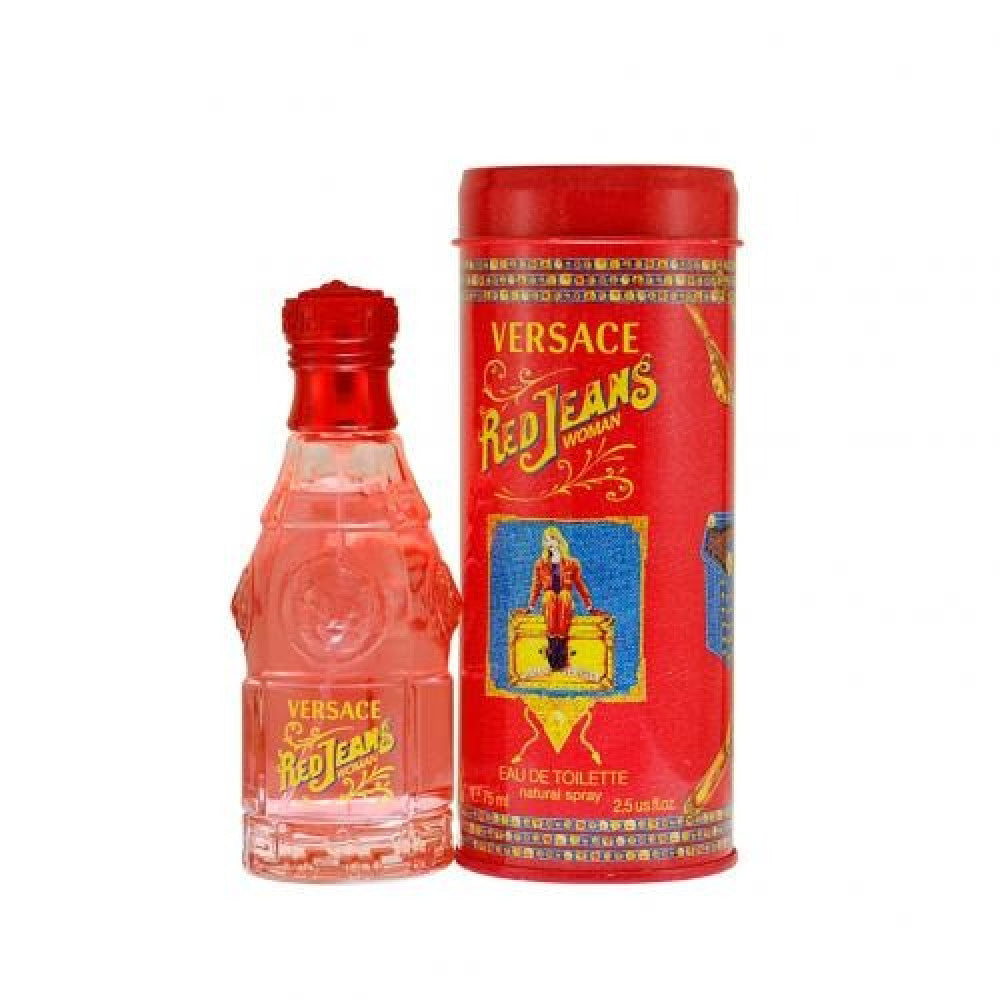 Versace Red Jeans For Women - Eau De Toilette - 75Ml