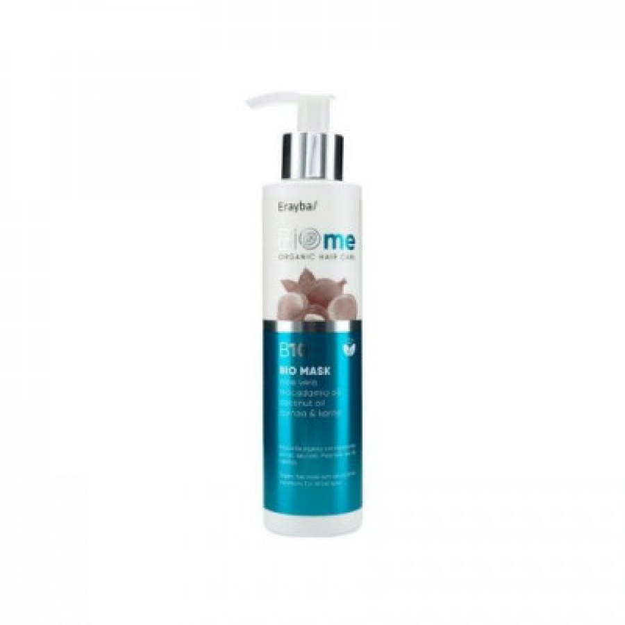 BIOM ORGANIC MASK WITH EFFECTIVE NATURAL INGREDIENTS FOR ALL HAIR TYPES 200 ML
