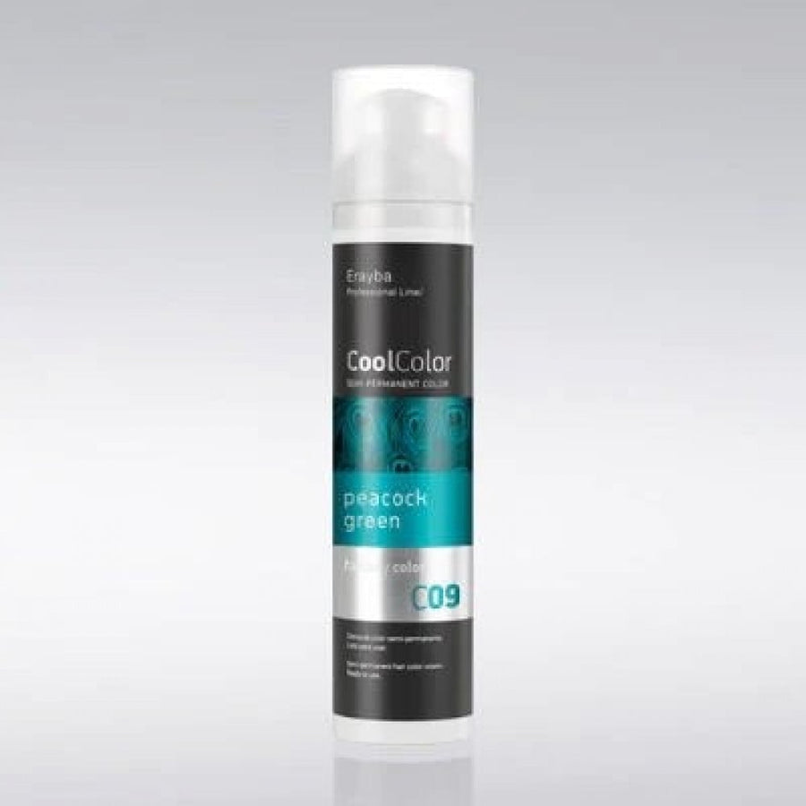 COOL COLOR SEMI PERMANENT HAIR DYE C09 GREEN 100ML