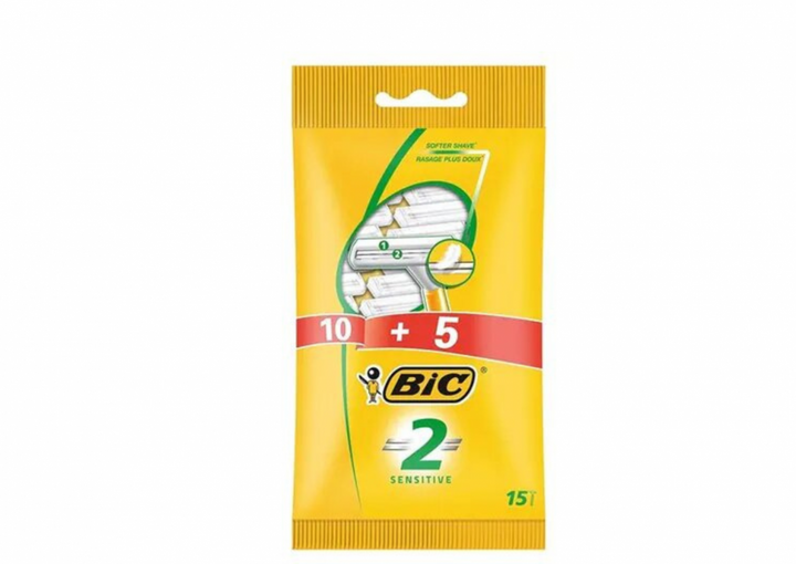 BIC 15 PIECES SENSITIVE BLADE RAZOR SET