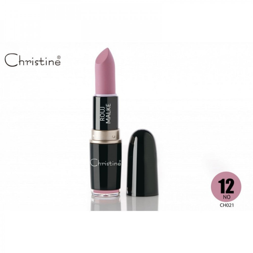 Christine Rouj Malke Vitamin E 12 Matt Lipsick 3.8g