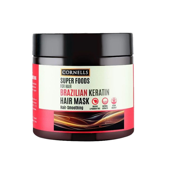 CORNELLS SUPER FOODS HAIR MASK WITH BRAZILIAN KERATIN EXTRACT 475 ML