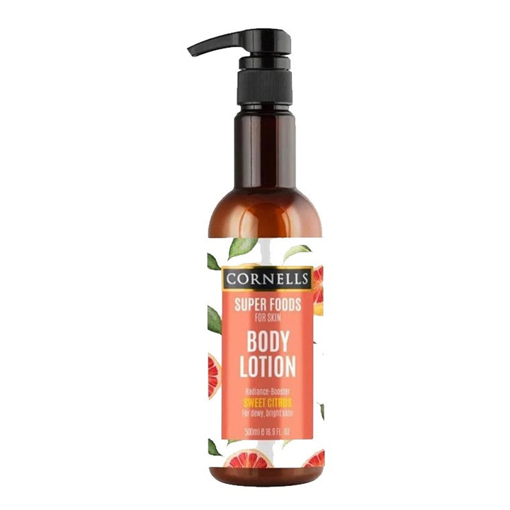 CORNELLS SUPER FOODS BODY LOTION WITH CITRUS EXTRACT 500 ML