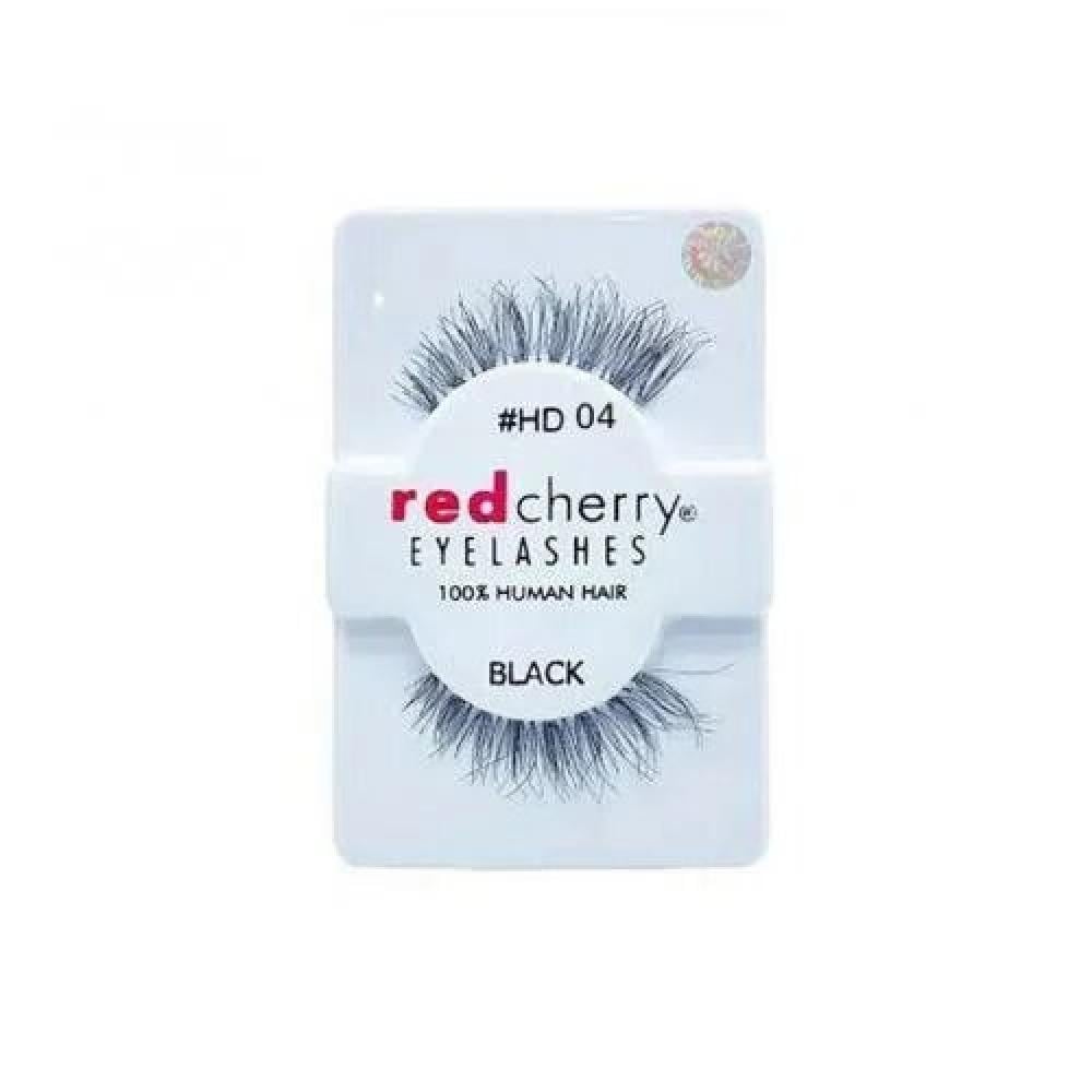 RED CHERRY EYELASHES BLACK 2PCS HD 04