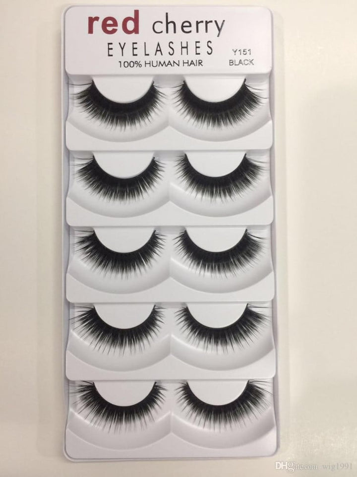 RED CHERRY EYELASHES SET 8 PCS 117