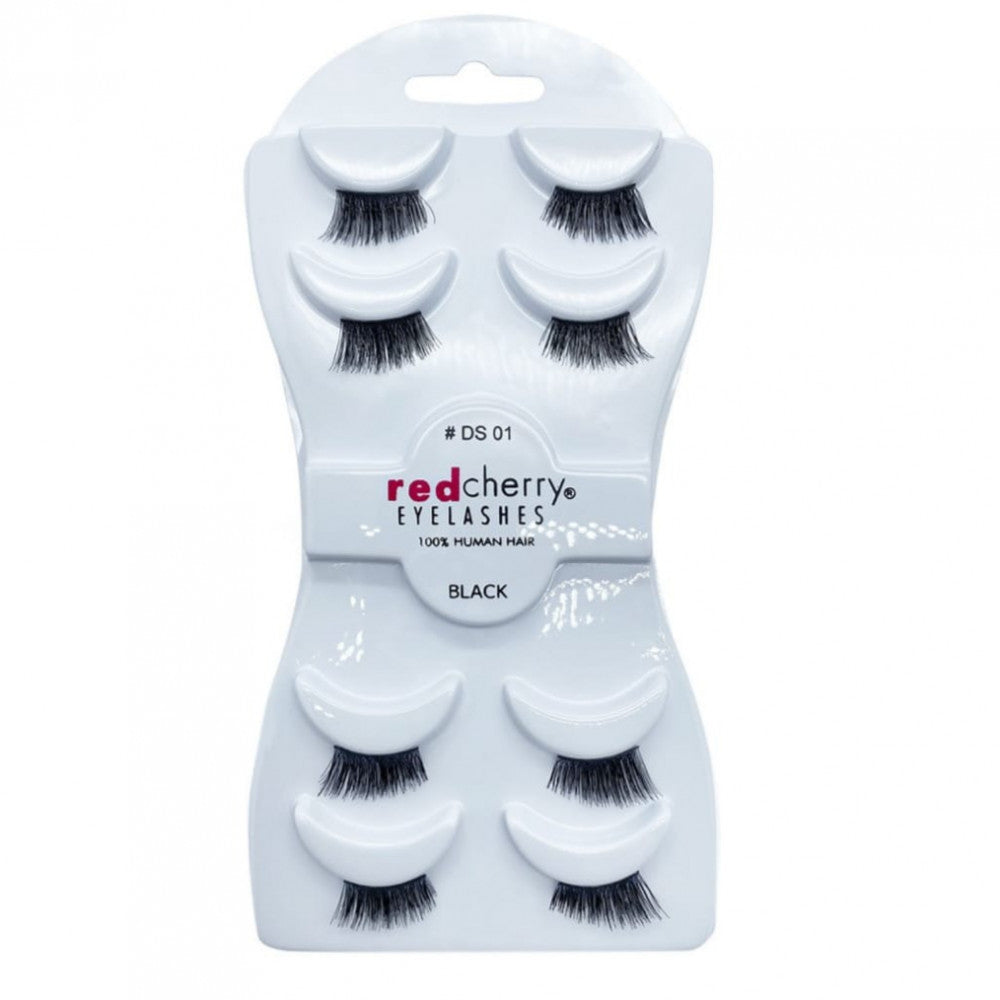 RED CHERRY EYELASHES SET 8 PCS DS01