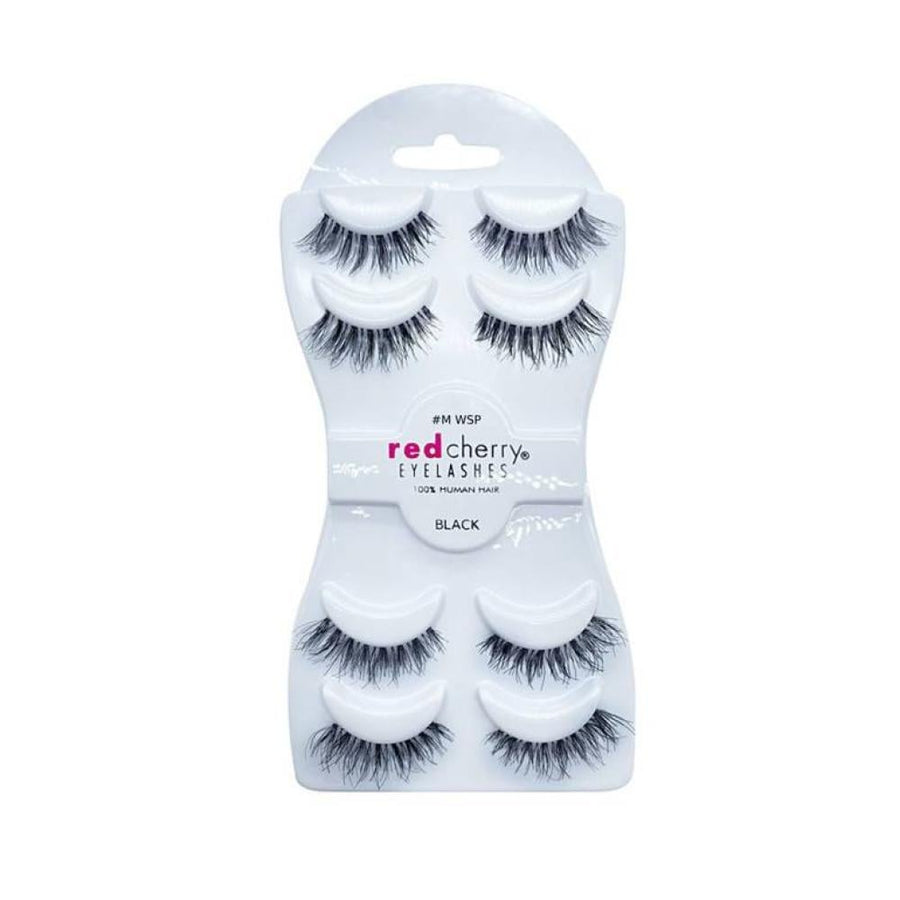 RED CHERRY EYELASHES SET OF 8 PCS MWSP