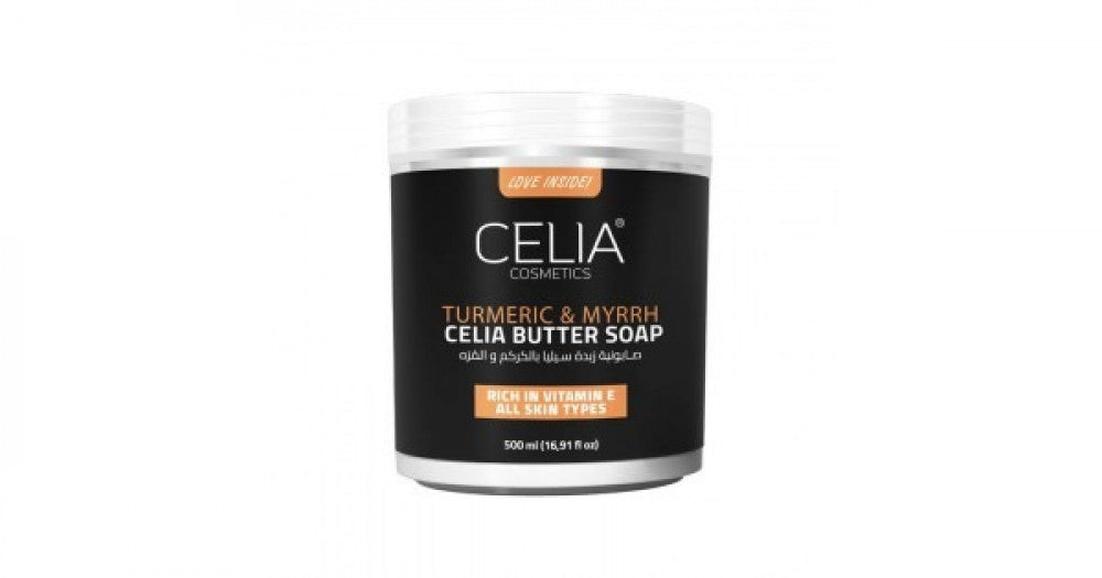 CELIA ECELIA BUTTER SOAP TURMERIC & MYRRH 500 ML