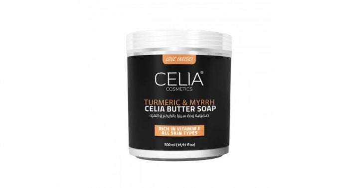 CELIA ECELIA BUTTER SOAP TURMERIC & MYRRH 500 ML