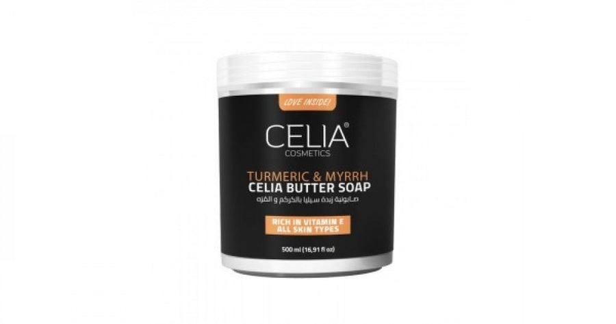 CELIA ECELIA BUTTER SOAP TURMERIC & MYRRH 500 ML
