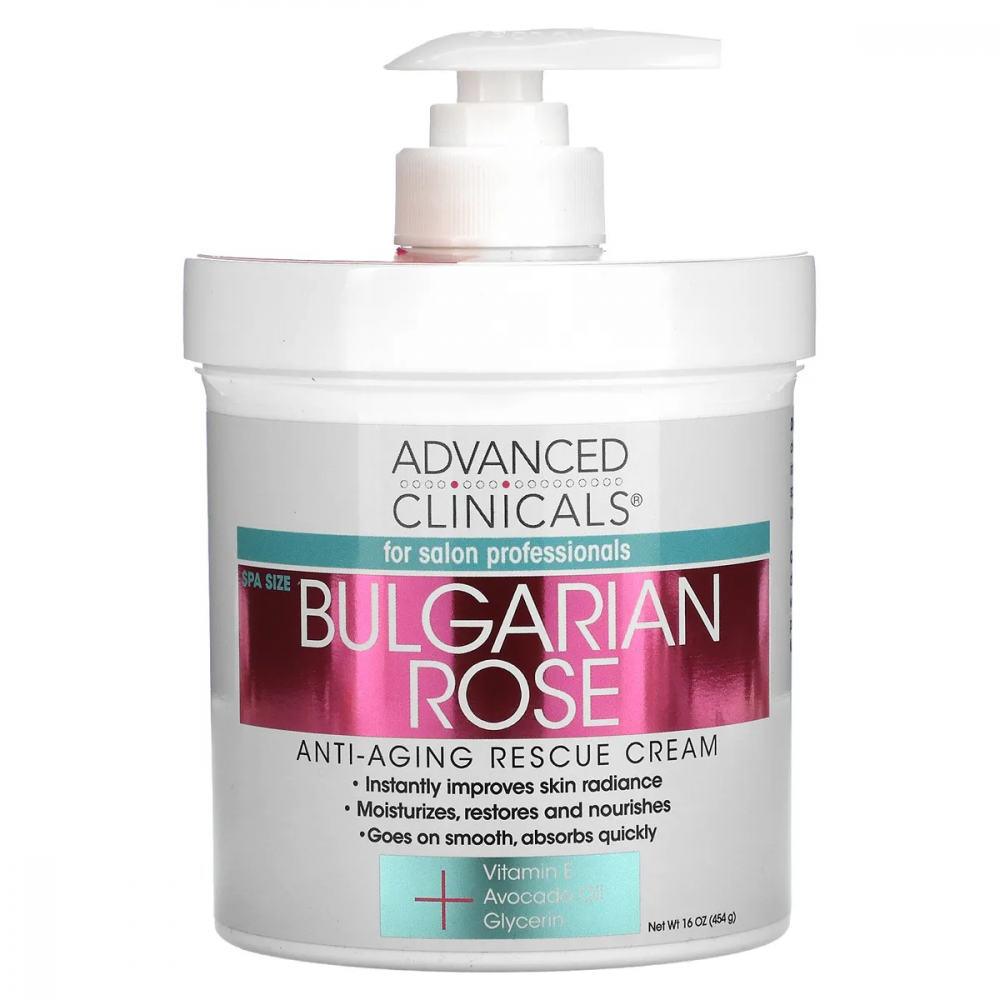 Advanced Clinicals Bulgarian Rose Cream