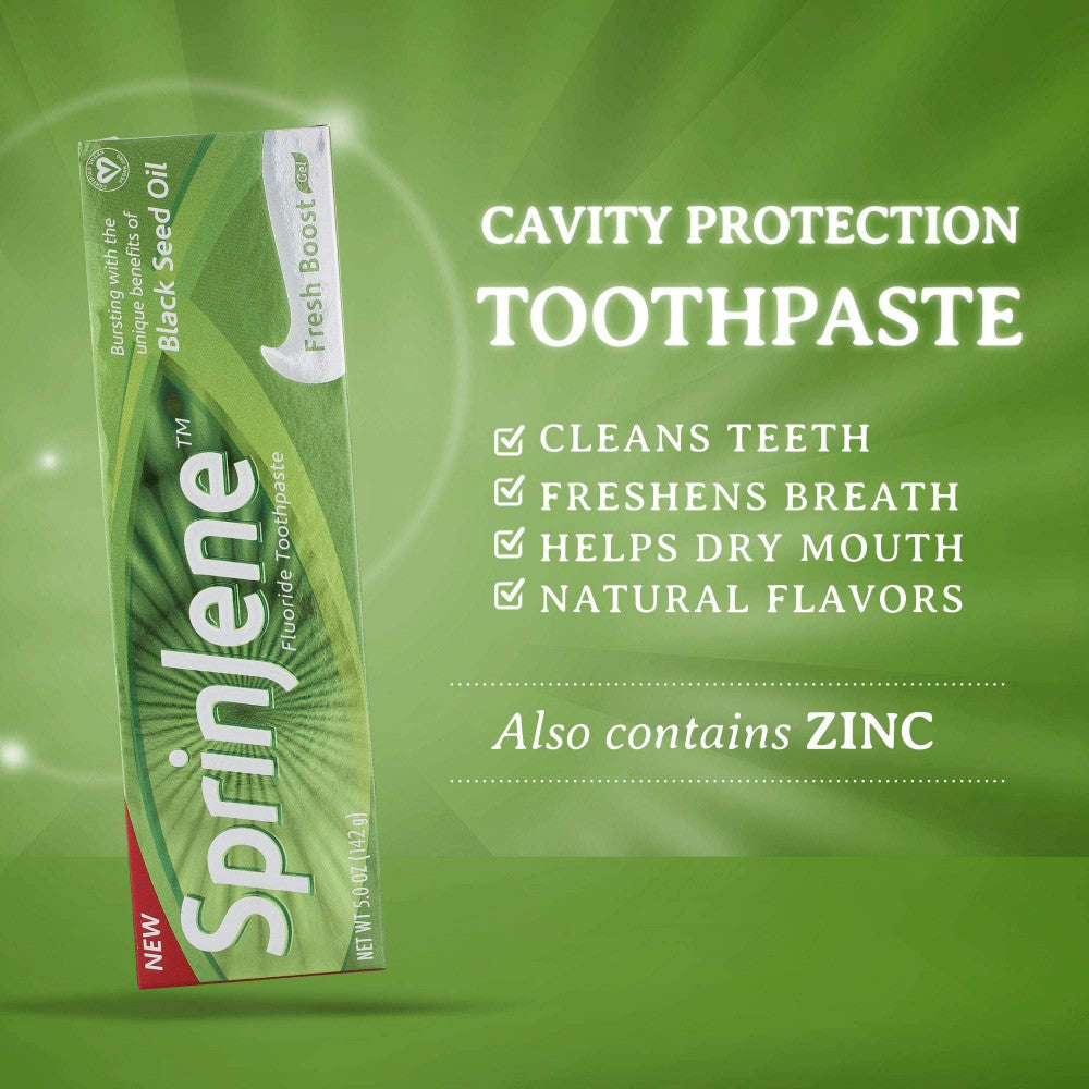 Sprinjene Fluoride Toothpaste Fresh Boost 142 G