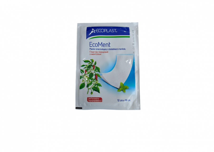ECOPLAST ECO MENT PERFOROWANY 12X18 CM 1 PCS