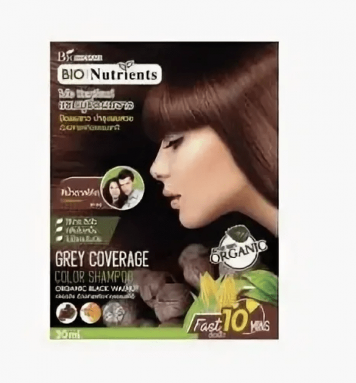 BIOWOMEN BIO GREY COVERAGE CHOCOLATE COLOR HAIR SHAMPOO 30ML
