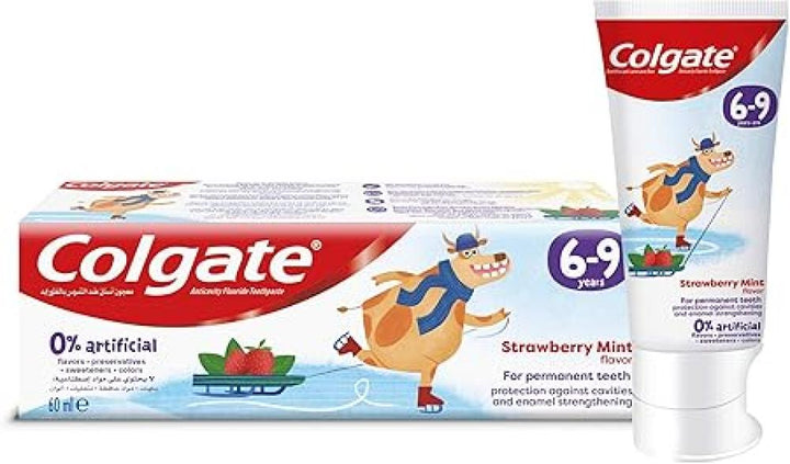 Colgate Flouride Free Tothpaste 3-5 Years Orange Flavor 60ml