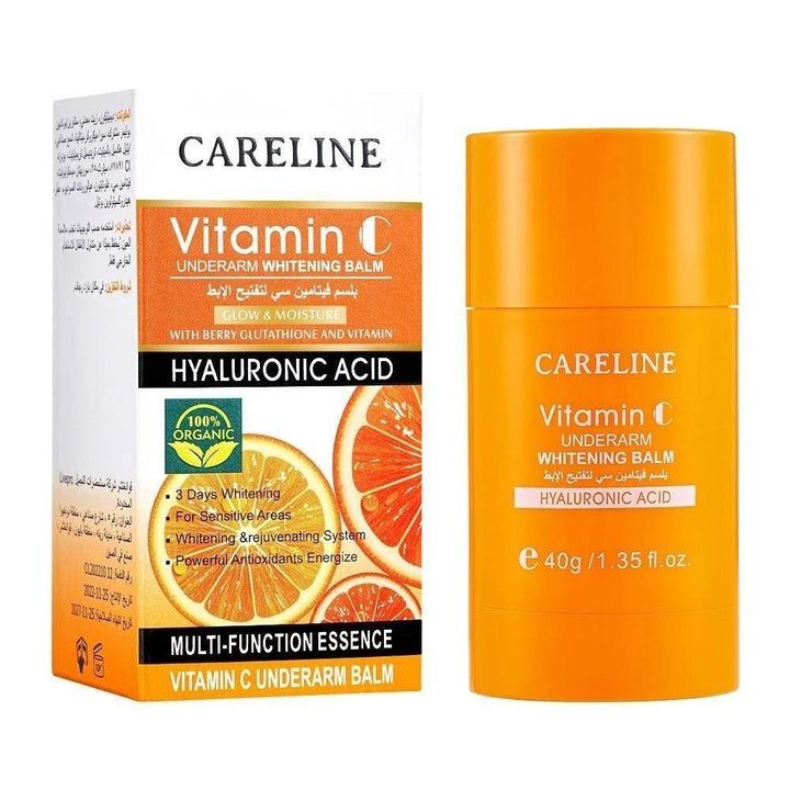 CARELINE VITAMIN C BALM FOR UNDERARMS LIGHTENING 40 GM