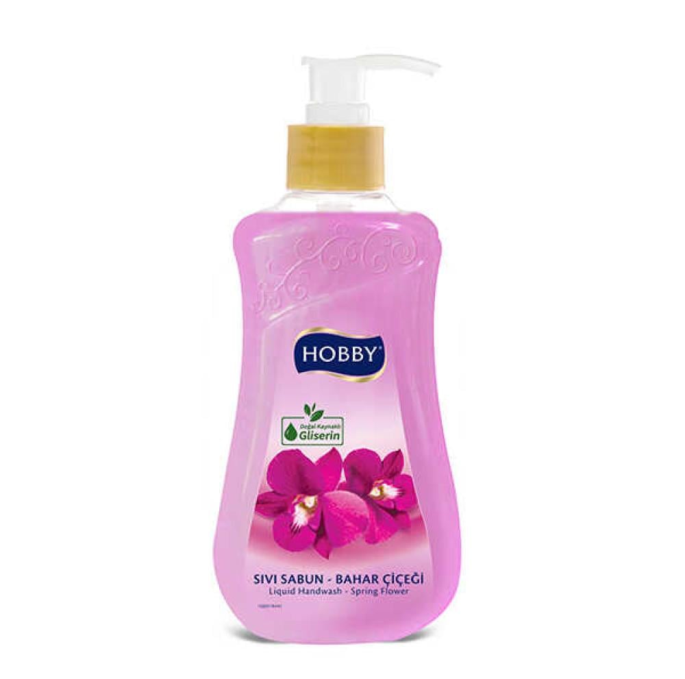 HOBBY LIQUID HAND SOAP SPRING FLOWER 1500ML