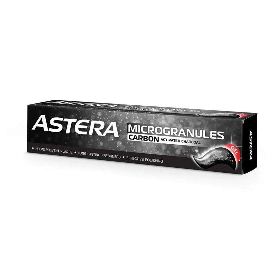 Astera Toothpaste Microgranules Carbon 75 Ml