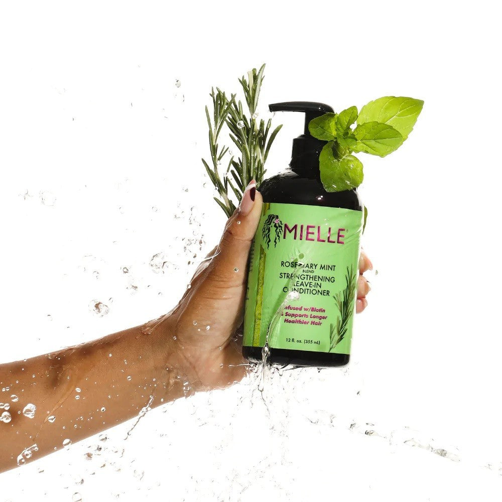 MIELLE Rosemary Mint Blend Strengthening Leave-In Conditioner 355 ml