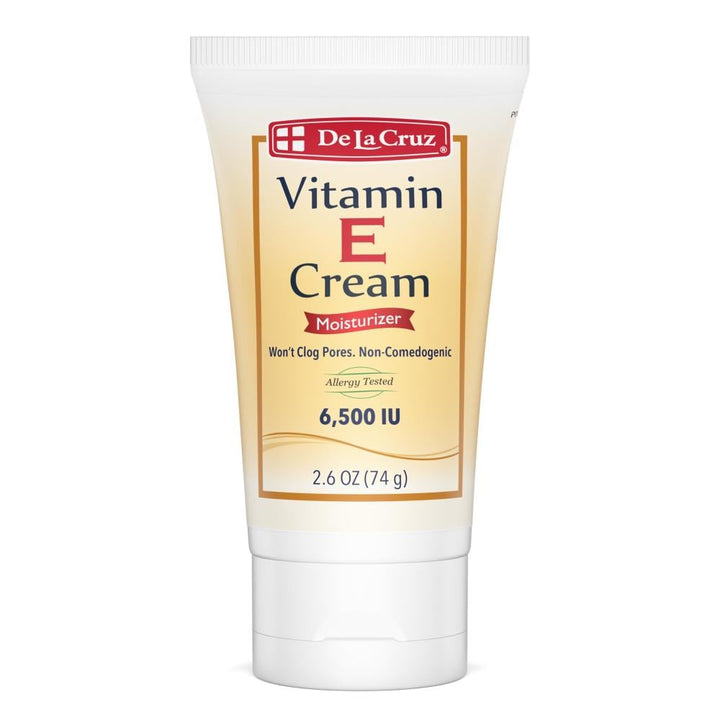 De La Cruz Cream Vitamin E To Soften The Skin 74 Grams