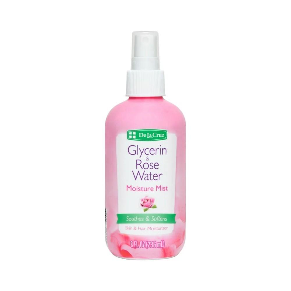 De La Cruz Glypreen And Rose Water Moisturizing For Skin And Hair 236 Ml