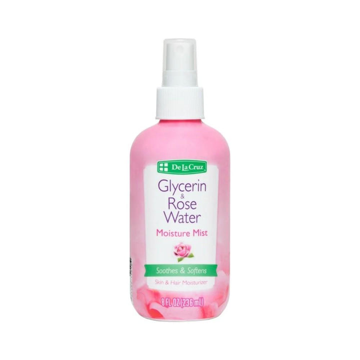 De La Cruz Glypreen And Rose Water Moisturizing For Skin And Hair 236 Ml