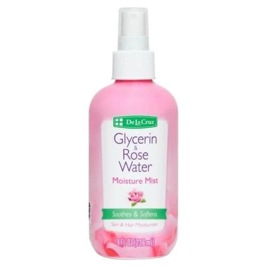 De La Cruz Vegetable Glycerine Extract And Rose Water 236 Ml