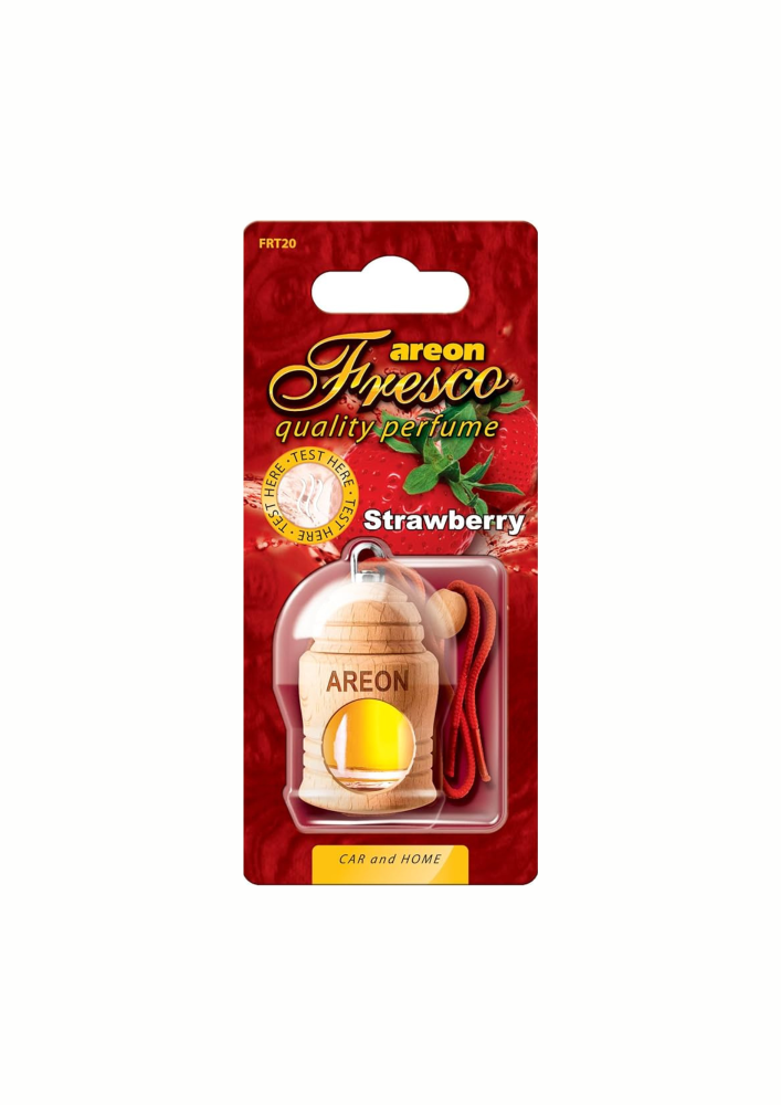 Areon Fresco Car Freshener With Strawberry Scent