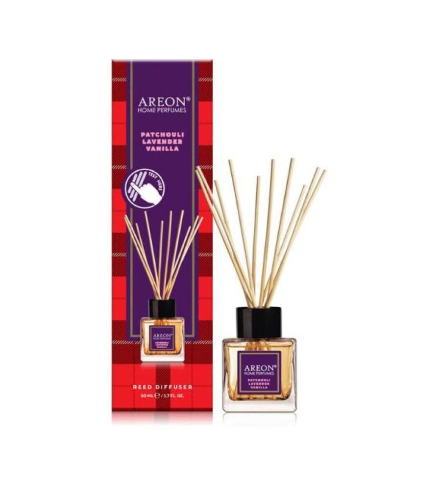 Areon Home Freshener Sticks 50 Ml With Vanilla - Lavender - Patchouli Scent
