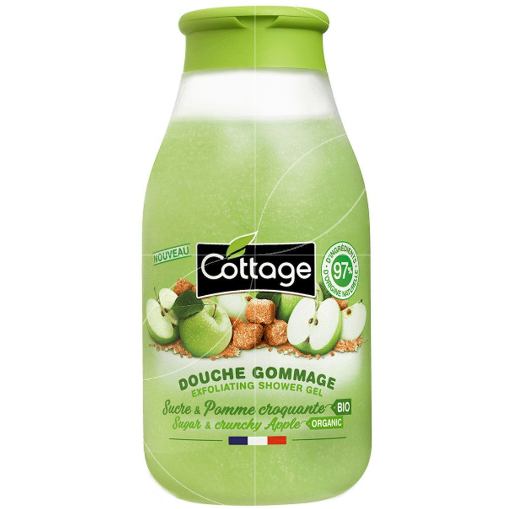 Cottage Douchegel & Scrub Sugar & Crunchy Apple 270ml