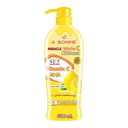 A Bonne Milk Lotion Miracle Withe Vitamin C 500ml