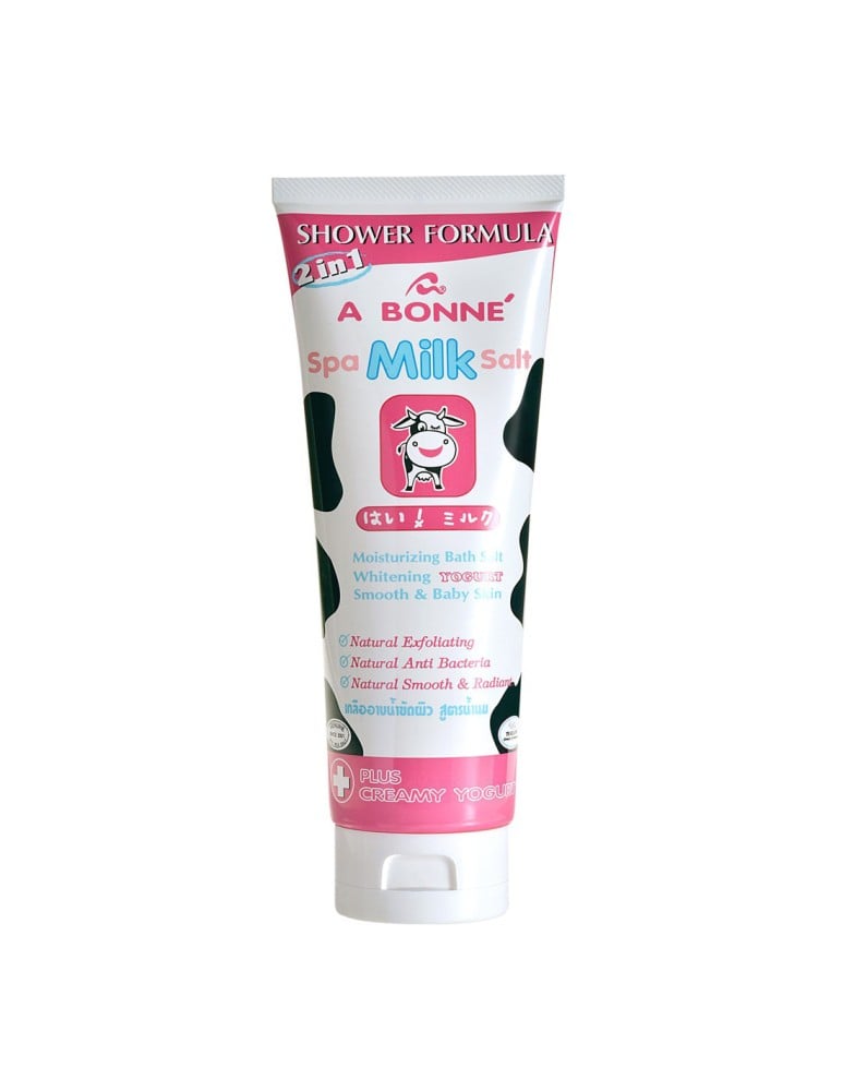 A Bonne SPA Milk Salt Shower Formula Creamy Yogurt 350g