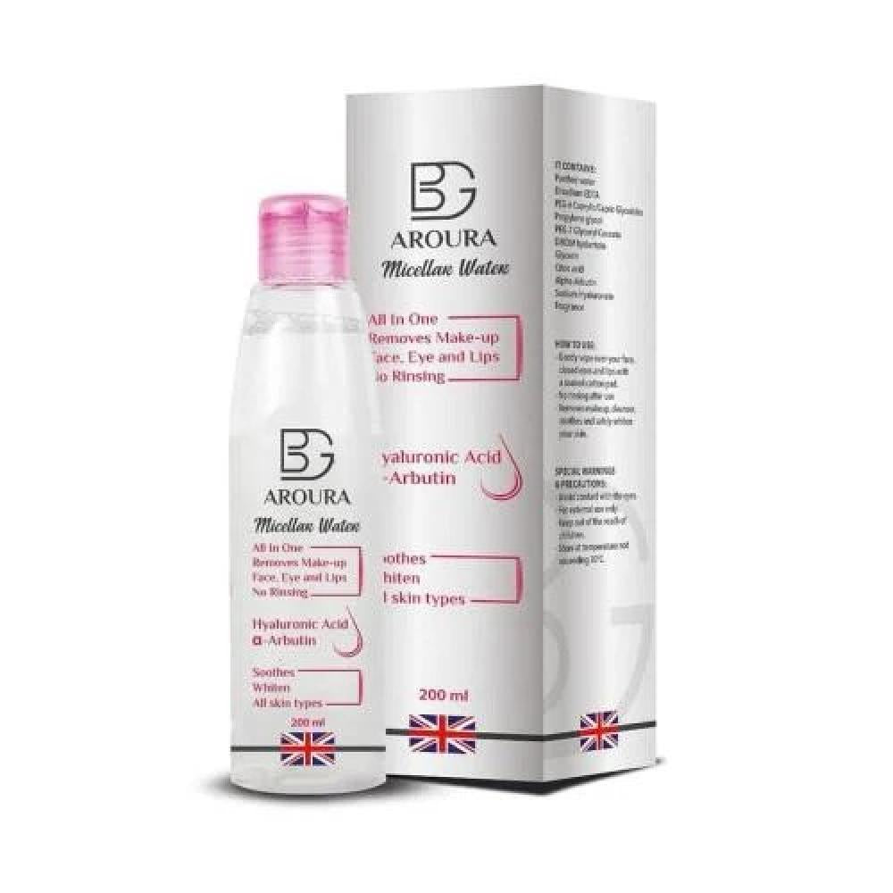 BG AROURA MICELLAR WATER HYALURONIC ACID 200 ML