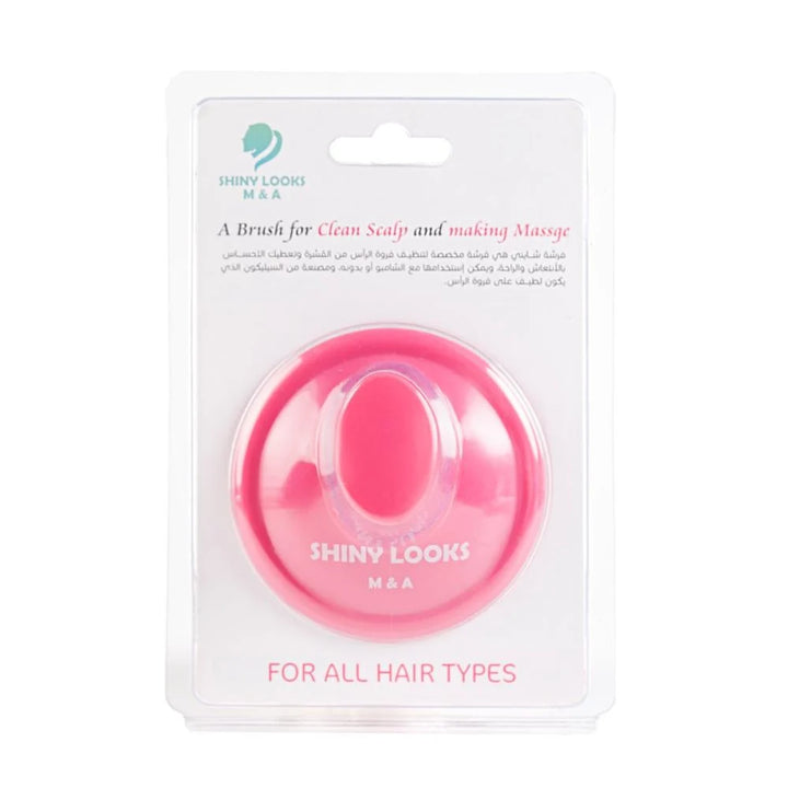 شامبو فروة الرأس اللامع - وردي