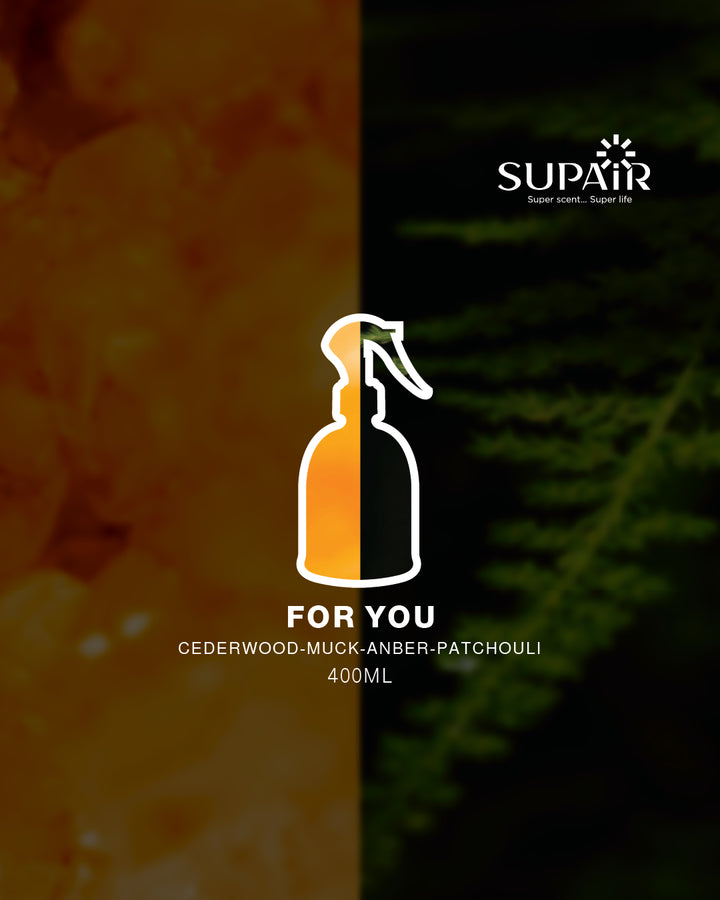 معطر أقمشة سوباير سوبر فابريك فور يو برائحة البخور 400 مل