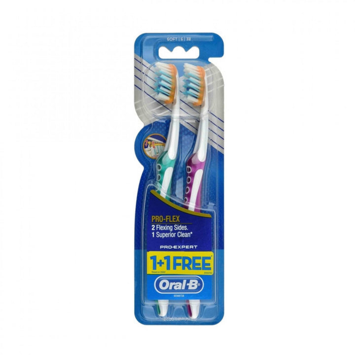Oral-B Pro-Flex Pro-Expert 1+1 Free -866 Tooth Brush