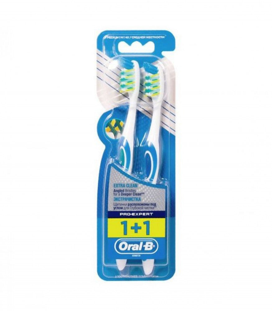Oral-B Extra Clean Pro-Expert 1+1 Free-235 Tooth Brush